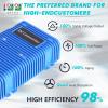 image10L0L 360W Golf Cart 48V 36V to 12V 30A Converter Voltage Regulator DC Power Reducer for EZGO Club Car Step Down Transformer Waterproof Blue