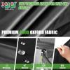 image10L0L 4 Passenger Golf Cart Enclosure Drivable Rain Cover Short Roof 5659quot with Bench for Club Car DS Windproof Waterproof Portable 4Sided Clear Window ampamp Durable YKK Door Zipper
