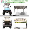 image10L0L Golf Cart 5 Panel Mirror Long Rear View Mirror Universal fit EZGOClub Car and Yamaha Eliminate Blind Spots Also fit SUV ATV Van Trucks 358quot L