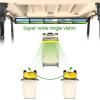 image10L0L Golf Cart 5 Panel Wide Angle Panoramic Rear View Mirror Universal Fit for Yamaha EZGO TXT EZGO RXV Club Car DS Club Car Precedent Golf Cart
