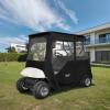 image10L0L Golf Cart Deluxe Driving Enclosure 2 Passenger Fits EZGO TXT ampamp RXV Golf Cart Only Heavy Duty 600D Waterproof Portable Drivable Golf Cart Storage Cover EnclosureGolf Buggy Keep Warm Cover