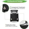 image10L0L Golf Cart Enclosure 2 Passenger for EZGO TXTWaterproof Portable Drivable Golf Cart Storage CoverTravel 4Sided EnclosureBlack