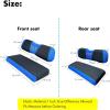 image10L0L Golf Cart Front  Rear Seat Cover Set for EZGO TXT RXV ampamp Club Car DS 4 Passenger Models Bench Seat Covers Kit Breathable Washable Polyester Mesh Cloth SXSBlackBlueFrontRear Seat Cover