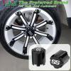 image10L0L Golf Cart ITP SS Wheel Center Hub Cap 81012 Inch Push in StyleSS Center Caps for Yamaha and Most EZGO Club Car Golf Cart Wheel Black Set of 4black