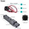 image10L0L Golf Cart MAC DC 48V Charger Plug ampamp Powerwise Receptacle for Yamaha G19 G22 Electric Cart OEM JW2H618102 JR1H235A00