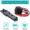 image10L0L Golf Cart MAC DC 48V Charger Plug ampamp Powerwise Receptacle for Yamaha G19 G22 Electric Cart OEM JW2H618102 JR1H235A00