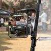 image10L0L Golf Cart Mirror No Drilling Extra Large Side View Mirror Universal for Yamaha Club Car EZGO Folding Side Rear View Mirrors Adjustable 180 Degree Black Clips