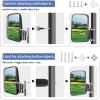 image10L0L Golf Cart Mirrors Contains Folding Side Mirrors and Rear View Mirror Universal for Yamaha Club Car DS PrecedentEZGO TXT RXV