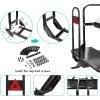 image10L0L Golf Cart Rear Seat Safety Grab Bar ampamp Trailer Hitch with Receiver Universal Fits YamahaClub Car EZGOStreet Legal Heavy Duty Grab Bar wTriangle Safety Sign
