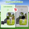 image10L0L Golf Cart Side Mirrors Compatible with Yamaha Club Car EZGO and Others Round or Square Tube Golf Cart Roof Bracket Nodrilling RequiredCasual