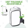 image10L0L Golf Cart Side Mirrors Compatible with Yamaha Club Car EZGO and Others Round or Square Tube Golf Cart Roof Bracket Nodrilling RequiredCasual