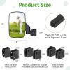image10L0L Golf Cart Side Mirrors Compatible with Yamaha Club Car EZGO and Others Round or Square Tube Golf Cart Roof Bracket Nodrilling RequiredCasual