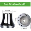 image10L0L Golf Cart Steering Wheel Adapter Fits for for Yamaha G2G29 DriveDrive 2 56 Holes Golf Cart Steering Wheel  BlackClub Car DS  Sliver