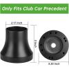 image10L0L Golf Cart Steering Wheel Adapter Fits for for Yamaha G2G29 DriveDrive 2 56 Holes Golf Cart Steering Wheel  BlackClub Car PrecedentTempoOnward  Black