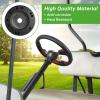 image10L0L Golf Cart Steering Wheel Adapter Fits for for Yamaha G2G29 DriveDrive 2 56 Holes Golf Cart Steering Wheel  BlackClub Car PrecedentTempoOnward  Black