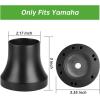 image10L0L Golf Cart Steering Wheel Adapter Fits for for Yamaha G2G29 DriveDrive 2 56 Holes Golf Cart Steering Wheel  BlackYamaha G2G29 DriveDrive 2  Black