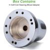image10L0L Golf Cart Steering Wheel Adapter Fits for for Yamaha G2G29 DriveDrive 2 56 Holes Golf Cart Steering Wheel  BlackYamaha G2G29 DriveDrive 2  Sliver