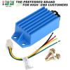 image10L0L Golf Cart Voltage Reducer 36V 48V Step Down to 12V 10A 120W DC Converter Regulator Universal for Yamaha EZGO Club Car