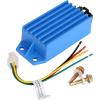 image10L0L Golf Cart Voltage Reducer 36V 48V Step Down to 12V 10A 120W DC Converter Regulator Universal for Yamaha EZGO Club Car