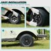 image10L0L Golf Cart Wheel Covers Hub Caps for YamahaClub CAREZGO Club Car 8quot Set of 4Black