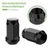 image10L0L Golf Cart Wheel Lug Nuts for EZGO ampamp Club Car 12quot20 Size Chrome 16 PCSBlack