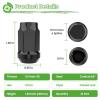image10L0L Golf Cart Wheel Lug Nuts for EZGO ampamp Club Car 12quot20 Size Chrome 16 PCSBlack