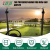 image10L0L Golf Cart Windshield HD Shatterproof ampamp Foldable Windproof for Golf Cart EZGO RXV Since 2008 2023 Upgrade Thickened WindshieldsTransparent