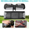 image10L0L Universal Golf Cart Rear Seat Cover Dress UP Older Golf Cart Durable Breathable Material Fit Like a Glove for Yamaha EZGO and Club Car Easy to InstallGray and Black