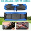image10L0L Universal Golf Cart Rear Seat Cover Dress UP Older Golf Cart Durable Breathable Material Fit Like a Glove for Yamaha EZGO and Club Car Easy to InstallBlack and Blue