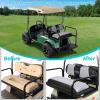 image10L0L Universal Golf Cart Rear Seat Cover Dress UP Older Golf Cart Durable Breathable Material Fit Like a Glove for Yamaha EZGO and Club Car Easy to InstallGray and Black