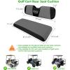 image10L0L Universal Golf Cart Rear Seat Cover Dress UP Older Golf Cart Durable Breathable Material Fit Like a Glove for Yamaha EZGO and Club Car Easy to InstallGray and Black