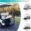 image10L0L Universal Golf Cart Rear Seat Safety Grab Bar Fits for Club Car DS Precedent EZGO TXT RXV