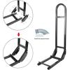 image10L0L Universal Golf Cart Rear Seat Safety Grab Bar and Trailer Hook Hitch with Receiver for Yamaha EZGO Club Car Heavy Duty Material Hand Rail Add Safety to Your Rear Passengers  Black