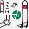 image10L0L Universal Safety Golf Cart Rear Grab Bar and Trailer Hook with Receiver Fit for The Back Seat of Club Car EZGO and Other