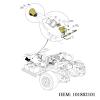 image48 Volt Charger Receptacle and Fuse Assembly for Club Car DS 2000up Electric Golf Cart OEM 101802101 101846801