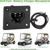 imageGolf Cart 48V Battery Charger Receptacle or Plug for EZGO RXV ampamp TXT 2008up Electric EZGO 2Five 2010up DeltaQ Charging Receptacle OEM 602529