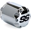 imageUniversal Golf Cart SS Wheel Alloy Center Covers 81012 Inch Material Aluminum P110ss Fit for Club CarEZGO 4pcs