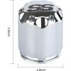 imageUniversal Golf Cart SS Wheel Alloy Center Covers 81012 Inch Material Aluminum P110ss Fit for Club CarEZGO 4pcs