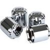 imageUniversal Golf Cart SS Wheel Alloy Center Covers 81012 Inch Material Aluminum P110ss Fit for Club CarEZGO 4pcs