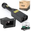image10L0L Golf Cart 36V PowerWise Charger Plug and Receptaclewith Handlefor 1996Up EZGO TXT Medalist PDS DCS OEM 73345G01 73051G02 73063G01 73051G29