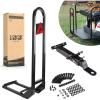 image10L0L Golf Cart Rear Seat Safety Grab Bar ampamp Trailer Hitch with Receiver Universal Fits YamahaClub Car EZGOStreet Legal Heavy Duty Grab Bar wTriangle Safety Sign