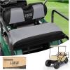 image10L0L Universal Golf Cart Rear Seat Cover Dress UP Older Golf Cart Durable Breathable Material Fit Like a Glove for Yamaha EZGO and Club Car Easy to InstallGray and Black