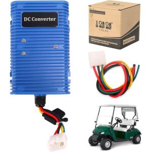 image10L0L 360W Golf Cart 48V 36V to 12V 30A Converter Voltage Regulator DC Power Reducer for EZGO Club Car Step Down Transformer Waterproof Blue