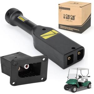 image10L0L Golf Cart 36V PowerWise Charger Plug and Receptaclewith Handlefor 1996Up EZGO TXT Medalist PDS DCS OEM 73345G01 73051G02 73063G01 73051G29