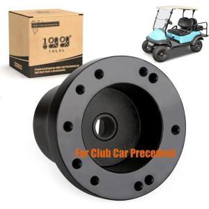 image10L0L Golf Cart Steering Wheel Adapter Fits for for Yamaha G2G29 DriveDrive 2 56 Holes Golf Cart Steering Wheel  BlackClub Car PrecedentTempoOnward  Black