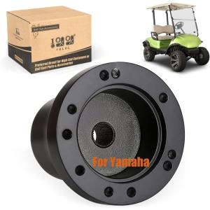 image10L0L Golf Cart Steering Wheel Adapter Fits for for Yamaha G2G29 DriveDrive 2 56 Holes Golf Cart Steering Wheel  BlackYamaha G2G29 DriveDrive 2  Black