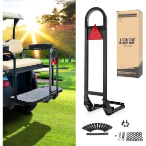 image10L0L Universal Golf Cart Rear Seat Safety Grab Bar Fits for Club Car DS Precedent EZGO TXT RXV