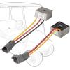 image10L0L 12 Volt Voltage Regulator Rectifier for Club Car Precedent 2004up 4Cycle Gas Golf Cart Replace OEM 102515901 102803301