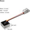 image10L0L 12 Volt Voltage Regulator Rectifier for Club Car Precedent 2004up 4Cycle Gas Golf Cart Replace OEM 102515901 102803301