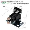 image10L0L 12V 4 Terminal Solenoid Relay for EZGO TXT Marathon Gas Golf Cart 19791994 Replace OEM 16542G1 16542G1 1133